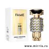 Boca ženskog parfema Paco Rabanne Fame i originalna kutija