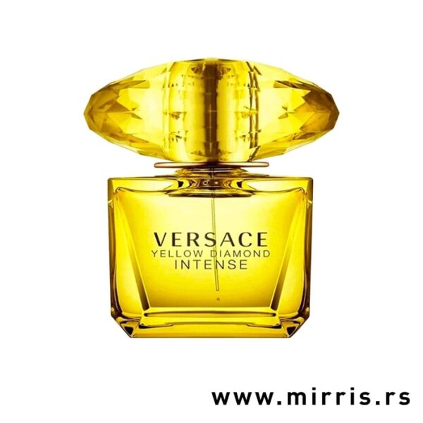 Žuta bočica parfema Versace Yellow Diamond Intense