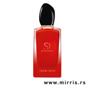 Crvena bočica parfema Giorgio Armani Si Passione