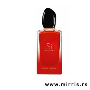 Crvena bočica ženskog parfema Giorgio Armani Si Passione Intense