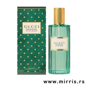 Boca parfema Gucci Memoire d'une Odeur i kutija zelene boje