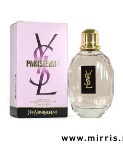 Bočica parfema Yves Saint Laurent Parisienne i ljubičasta kutija