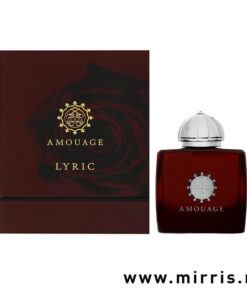 Crvena boca parfema Amouage Lyric Women i originalna kutija