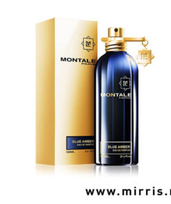Boca parfema Montale Blue Amber i kutija zlatne boje