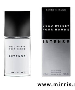 Boca parfema Issey Miyake L'Eau d'Issey Intense Pour Homme pored originalne kutije