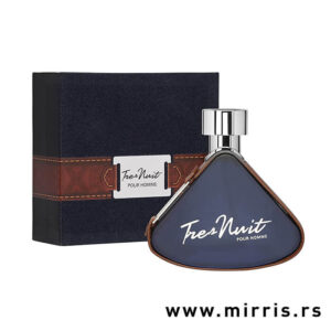 Bočica parfema Armaf Tres Nuit pored originalne kutije