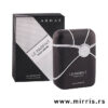 Boca muškog parfema Armaf Le Parfait i njegova kutija