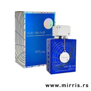 Boca parfema Armaf Club De Nuit Blue Iconic i plava kutija