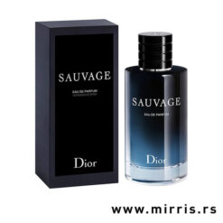 Boca muškog parfema Dior Sauvage Eau de Parfum i kutija