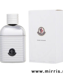 Boca muškog parfema Moncler Pour Homme i bela kutija