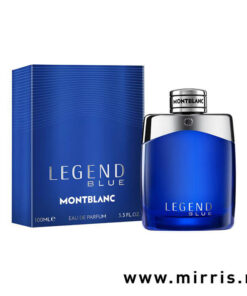 Boca parfema Montblanc Legend Blue i plava kutija