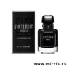 Boca ženskog parfema Givenchy L'Interdit Absolu i crna kutija