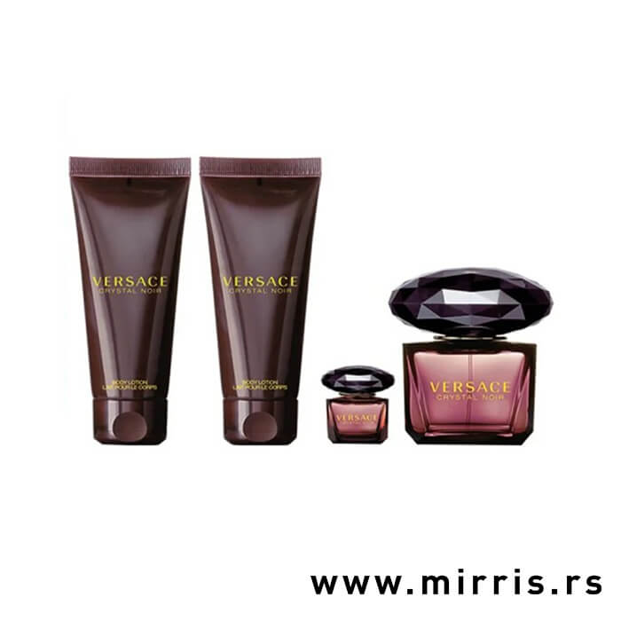 Ženski set Versace Crystal Noir