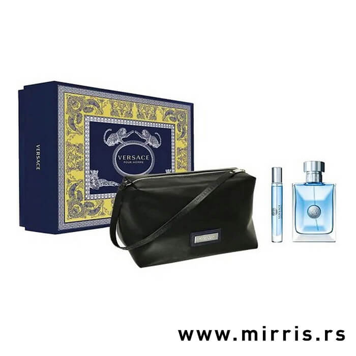 Muški set Versace Pour Homme i neseser