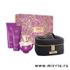 Ženski set sa neseserom Versace Dylan Purple