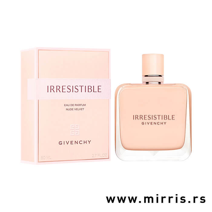 Boca i kutija parfema Givenchy Irresistible Nude Velvet
