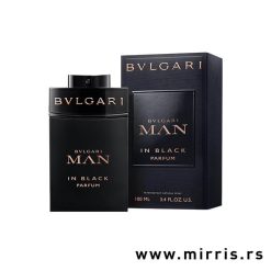 Boca i kutija parfema Bvlgari Man In Black Parfum