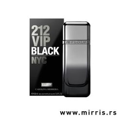 Boca i kutija parfema Carolina Herrera 212 Vip Men Black Elixir
