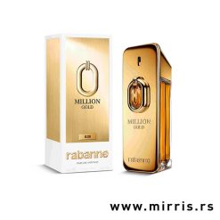 Boca i kutija parfema Paco Rabanne Million Gold Elixir For Men Parfum