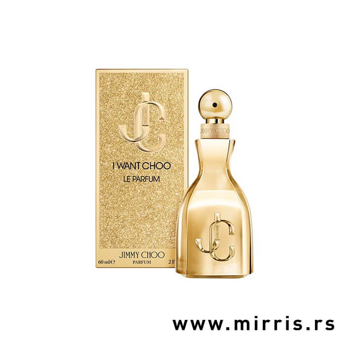 Kutija i boca parfema Jimmy Choo I Want Choo Le Parfum
