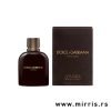 Kutija i bočica parfema Dolce&Gabbana Pour Homme Intenso