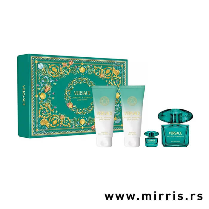 Ženski set Versace Crystal Emerald