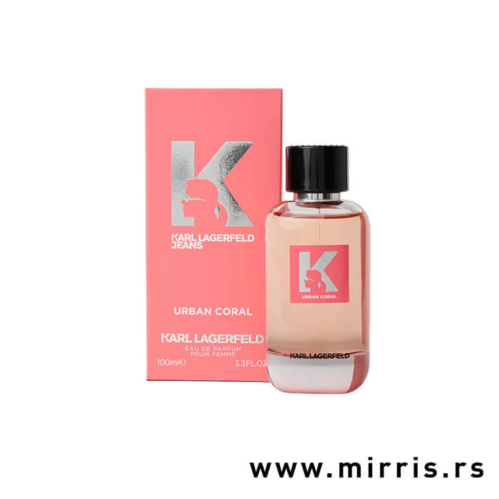 Boca i kutija parfema Karl Lagerfeld Urban Coral