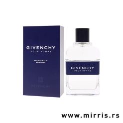 Boca i kutija parfema Givenchy Pour Homme Blue Label 2024